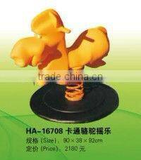 (HA-16708) WHOLESALE EXCELLENT QUALITY OUTDOOR SPRING RIDE / HOT SALE CHILDREN PLAYGROUND HORSE RIDER