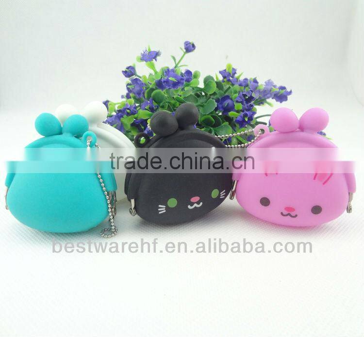 Mini silicone rubber ring case, small ring bag