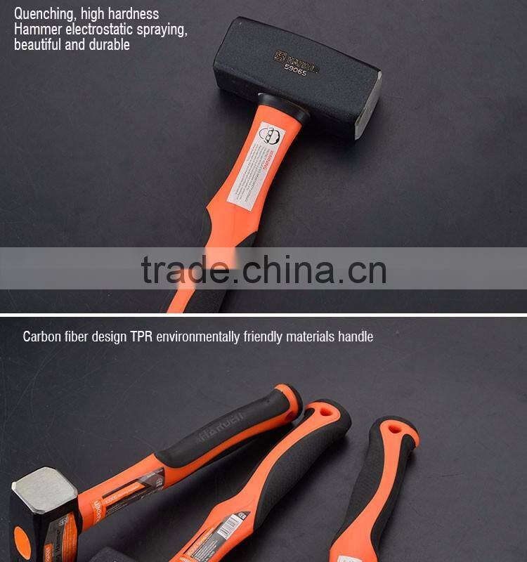 Professional 1000g Stoning Hammer W Fiberglass Handle