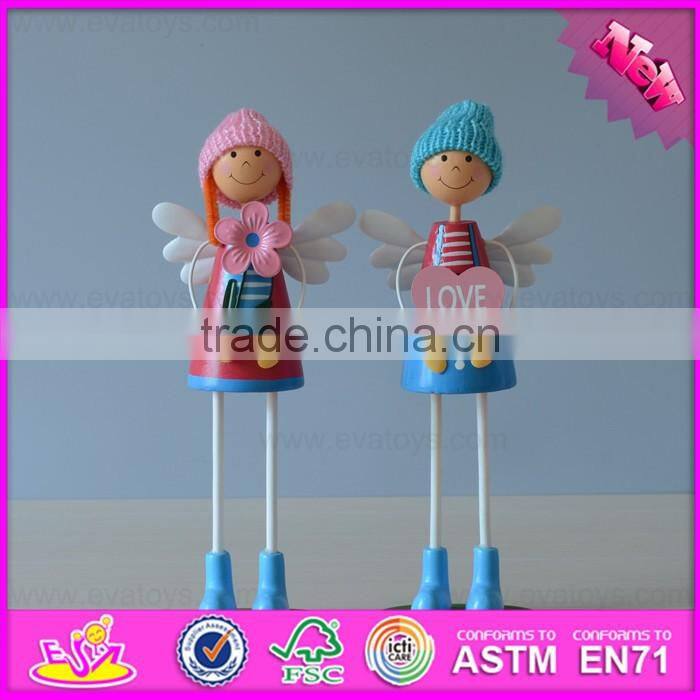 2016 new design decorative kids wooden craft toy W02A161