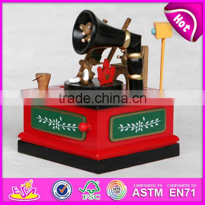 2015 Holiday gifts Popular Fashion Toy carousel music box for kids W07B011B