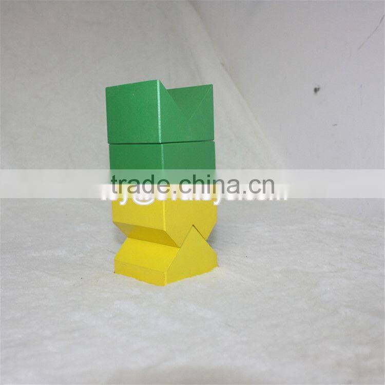 wholesale cheap educational stacking toys wooden children building blocks W13E070