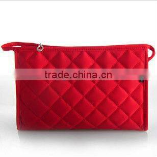 2014 Wholesale Diamond Cosmetic bag for travel with polyester