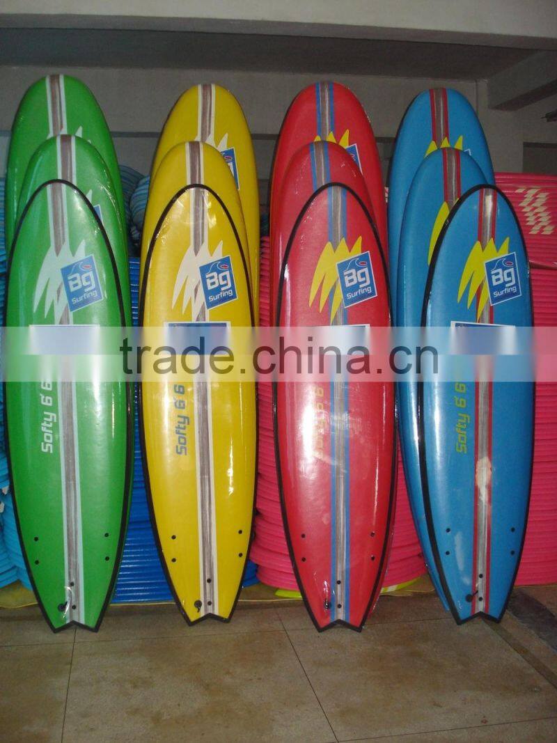 Soft surfboard/surfing board/BG surfing