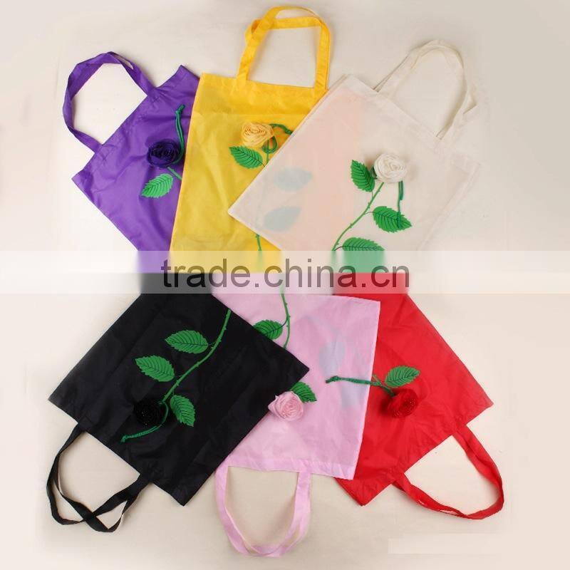 rose shaped polyester Shopping Tote Bag for beloved