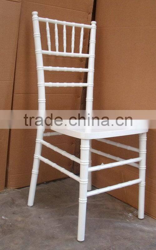 white wooden tiffany chair banquet chair for wedding party rental
