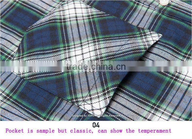 Wholesale OEM/ODM Pattern Long Sleeve 100% Cotton Shirt