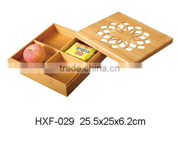 bamboo candy box, food storage box