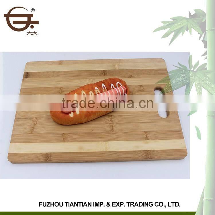 High quality durable bamboo/wood hot sell cutting board