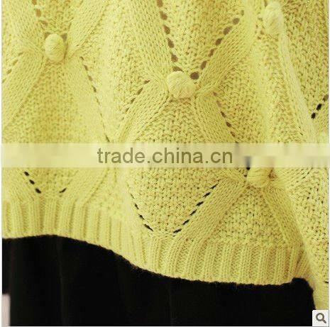 2012 fashion and popular knit wear for girl