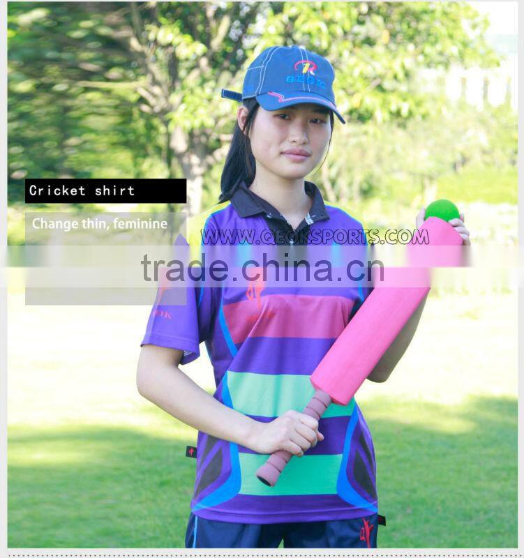 Cheap NO MOQ playing shirt cricket jersey teamwear