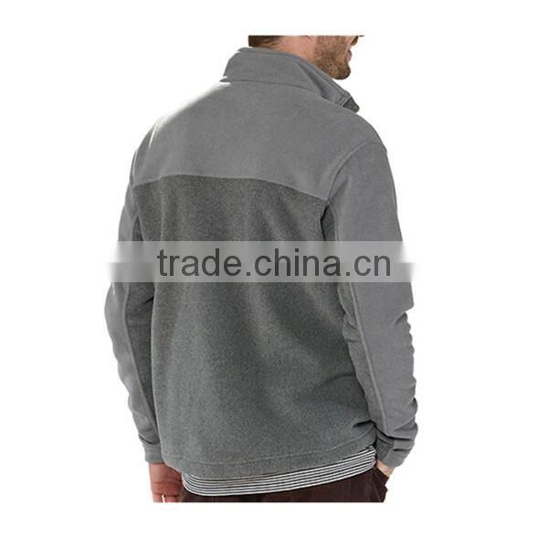 Men's Simple cheap polar Fleece Jacket with full zip