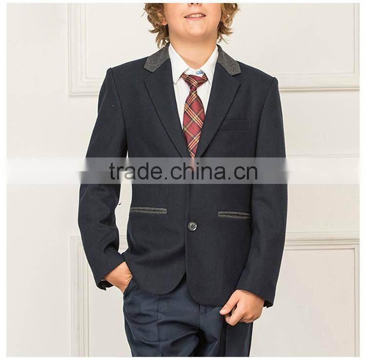 Junior School Uniforms Custom Grey Suit Sets For Graduation Or Party