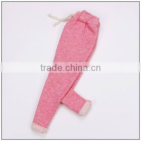 2016 custom cheap long kids sweat pants kids