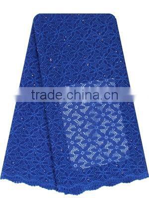 100% Nigeria Cotton Voile Lace Fabric SL0402-9