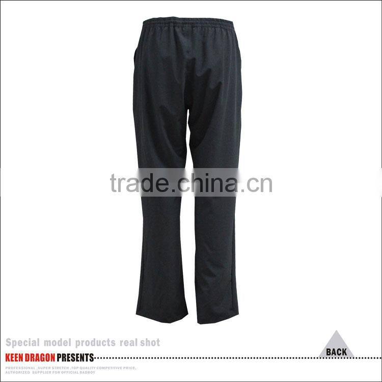 wholesale Mens blank black sportswear athletic gym/running sweat pants