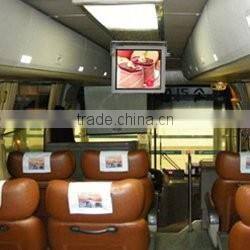 17inch bus lcd digital display with network