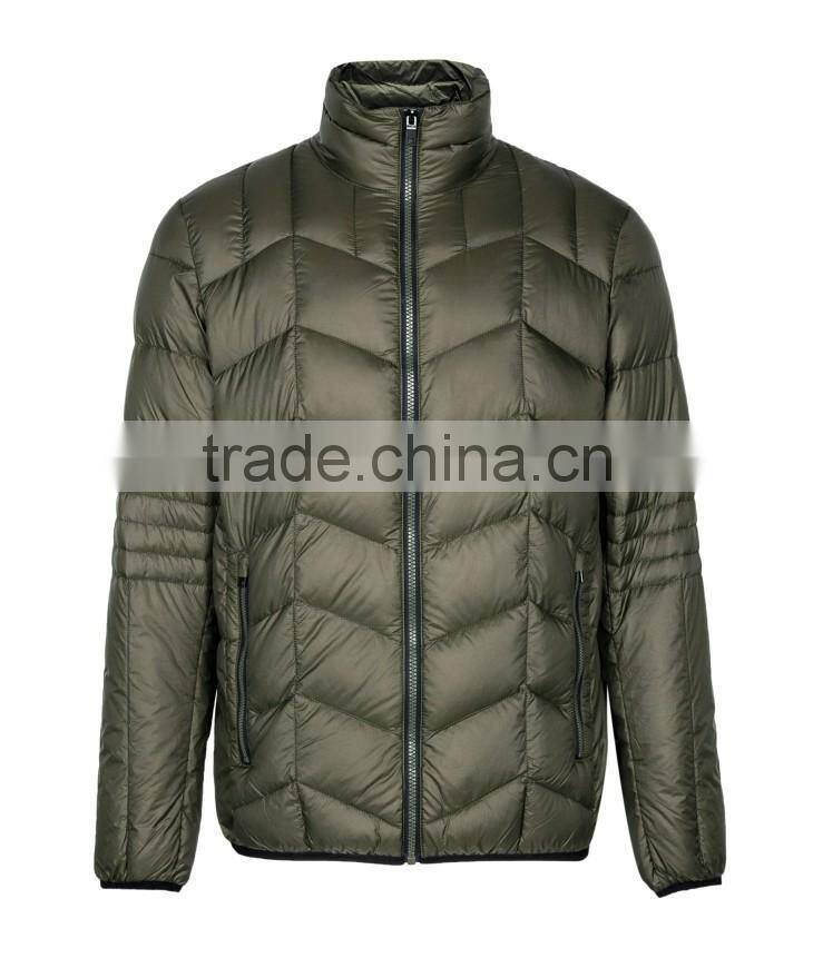 New Design Business Leisure Ultra Light Man Fashion Padded Jacket