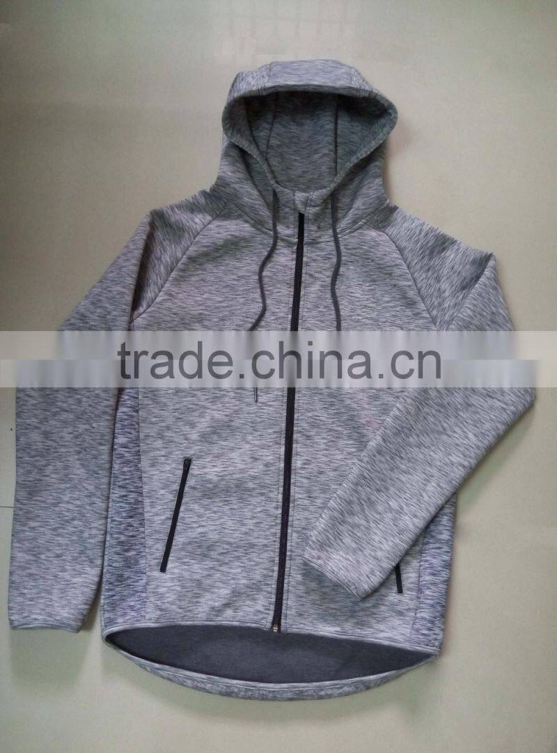 Mens slub tracksuit plain air layer tracksuit gym fitness tracksuits