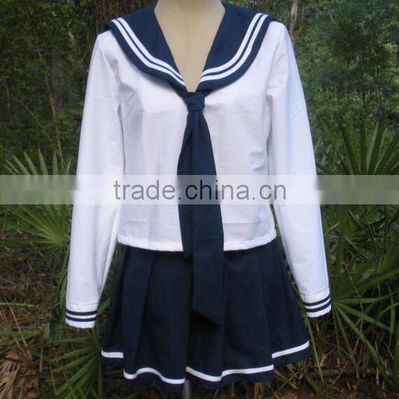 2017 new design high school sexy japanese school girl uniform designs