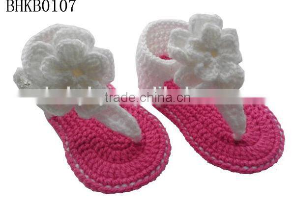 Manufacturer China Ecofriendly cotton yarn baby shoes sandals
