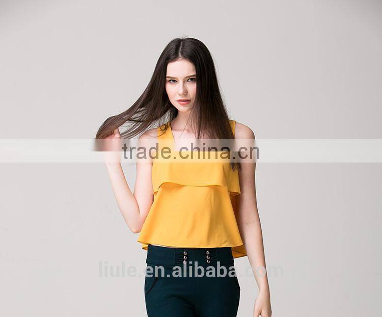 Lovely wide strap tank top