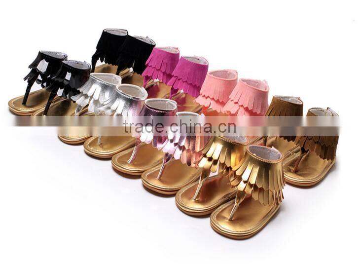 Kids Crib Bebe Fringed Moccasins, baby summer sandals, fashion shoes for baby