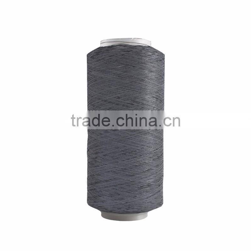 high quality EN471 grey color double side reflex yarn for knitting