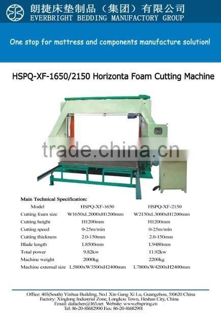 Sales Promotion Vertical Foam Cutting Machine for Pillow Sofa Shoes Fatories