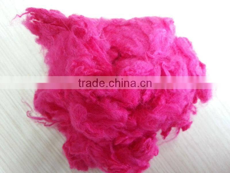 Top dyed colored viscose staple fiber