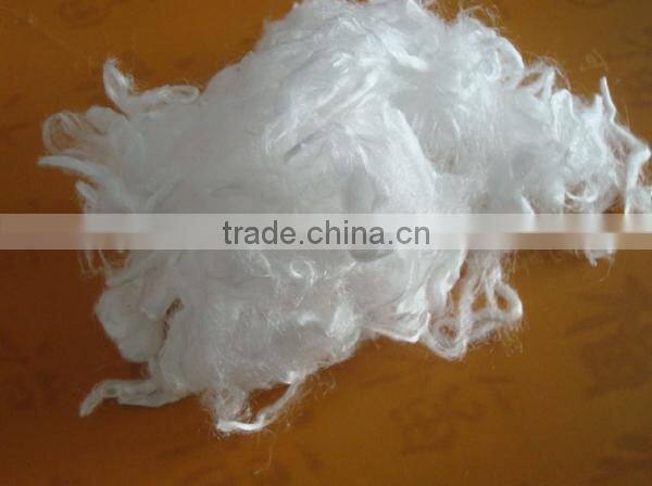 3D PTFE white staple fiber