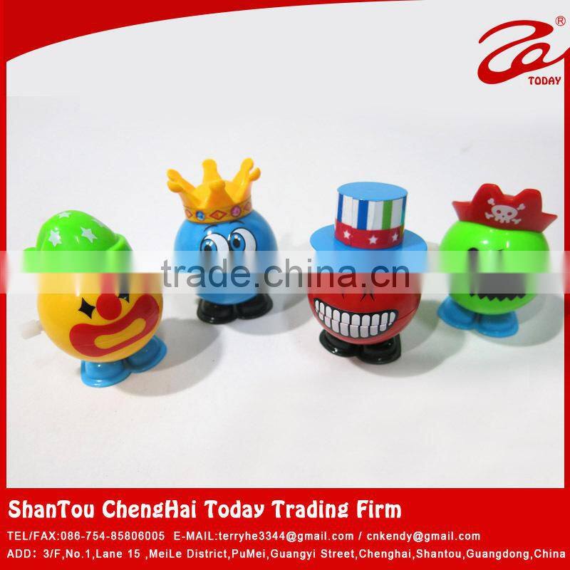 jumping mini toy clown with hat