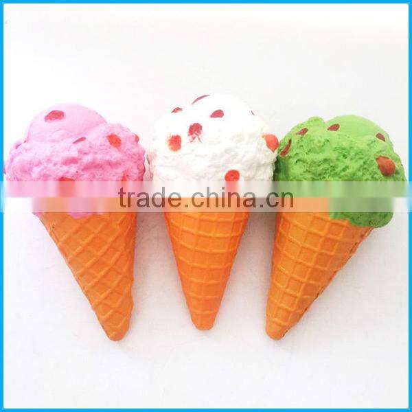 Hot selling big ice cream kawaii toys squishy slow rising