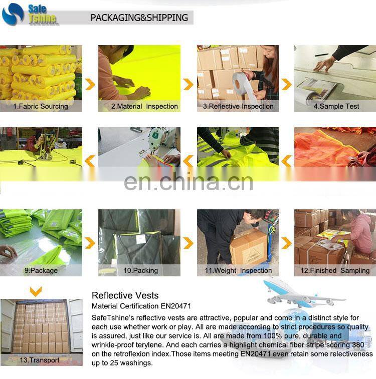 high visibility new design safety reflective men shirt