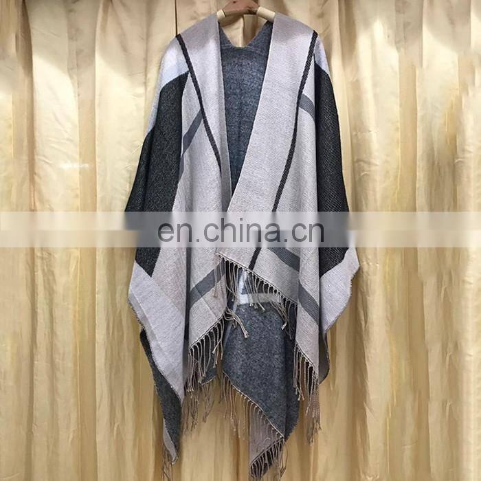 chinese wholesale suppliers ladies cashmere wraps fringe blanket geometry pattern kashmir winter shawls