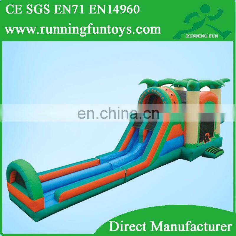 Top quality small inflatable water slide RF53