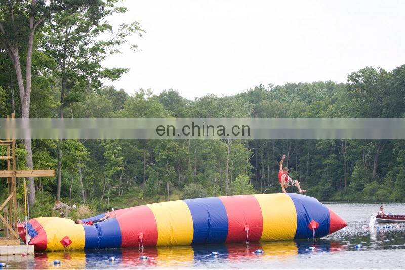 water blob pillow/inflatable water catapult blob/blob water toy sale