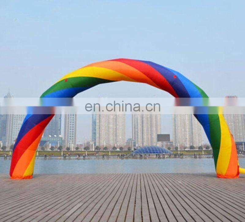 2017 Hot sale inflatable rainbow arch for sale