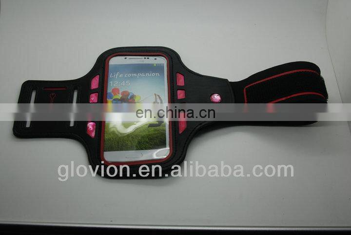 Lighted sport running armband waterproof phone neoprene armband