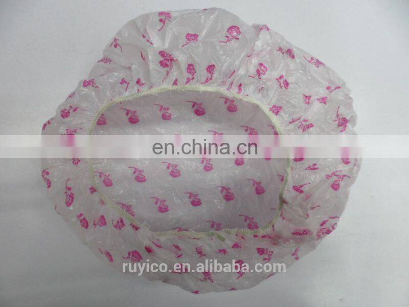 PE shower caps customized