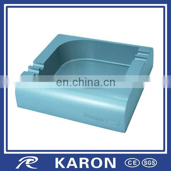 cheap bulk painted custom ashtray in zinc alloy metal