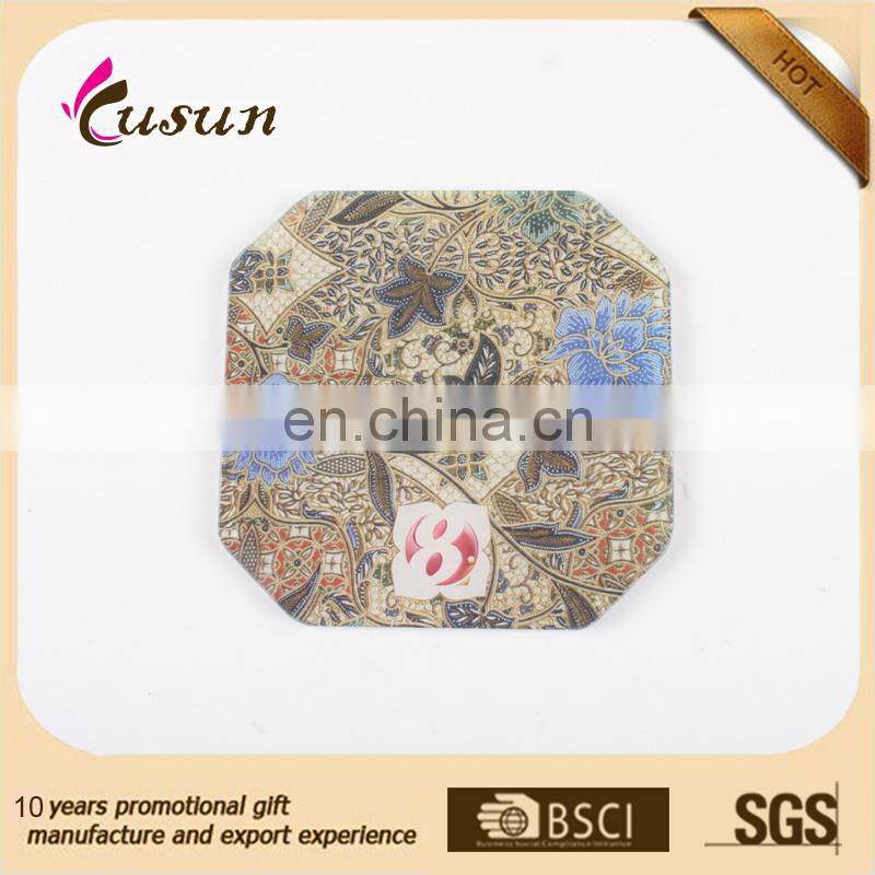 Pack of 4 acrylic coasters with engrave design