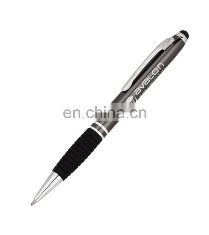 twist multi function metal pen advertising pen with stylus ball pen