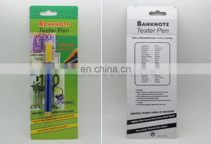 Multi Country Pen Style Money Detector Banknote Test Checker