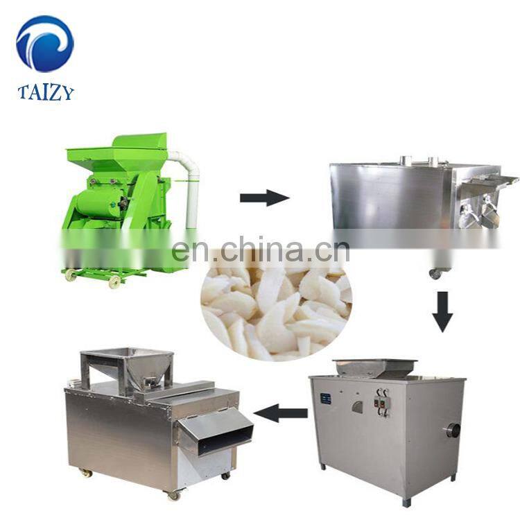 Taizy  Stainless Steel Efficient Peanut Slicing Machine /Peanut Cashew Almond Nut Slicer