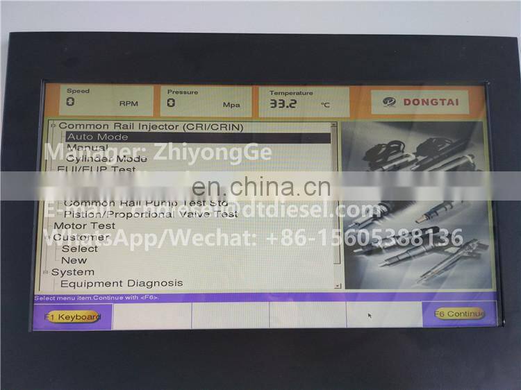 CRS708  Common Rail injection pump test bench for CP1 CP2 CP3 CP4 HP3 HP4 PUMP