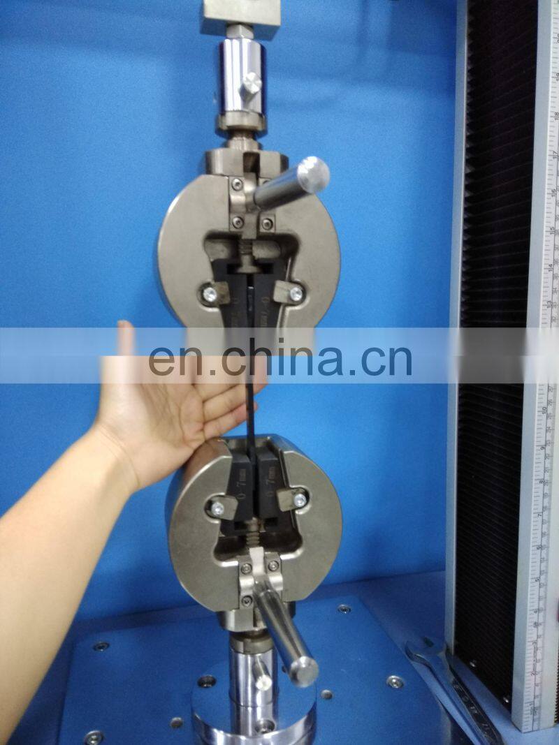 Plastic tensile strength testing machine