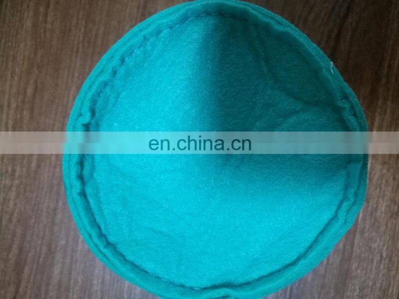 Wholesale Reusable Custom 2mm Felt Plant Grow Bag with pointed color