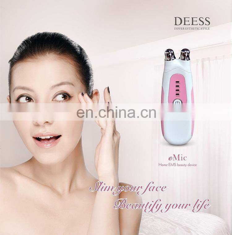 whole sale Home use micro current face massage lymphatic drainage device at family use