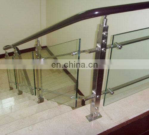 Chinese factory high quality 8mm 10mm 12mm Tempered Glass Fence / Railing